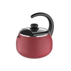 Pava Linea PARIS Roja 1.9 lt Tapa de vidrio
