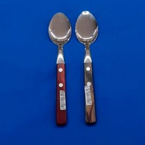 Cuchara Sopa Polywood Color Guinda o Roble 12 unidades