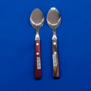 Cuchara Te Polywood Color Guinda o Roble 12 unidades